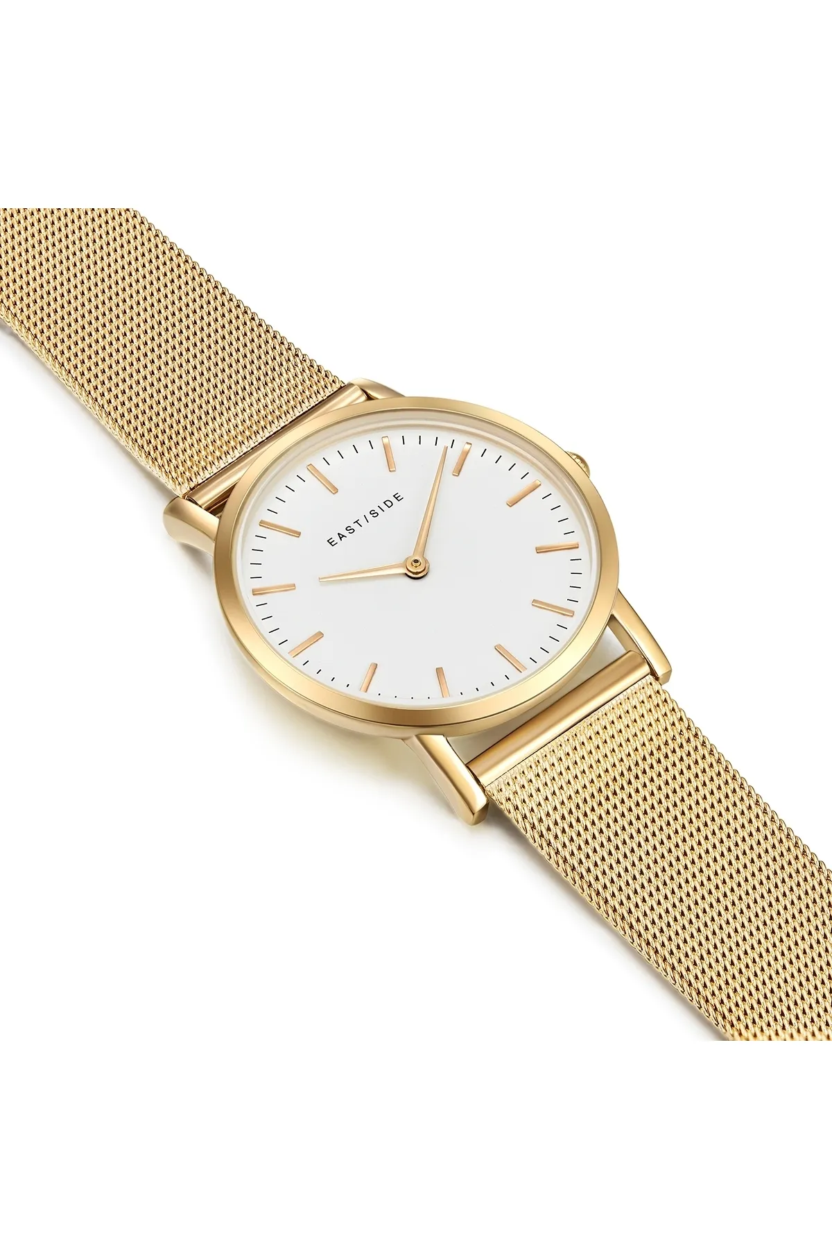 eastside  Quarzuhr Damen Quarzuhr gelbgold Edelstahl gelbgold