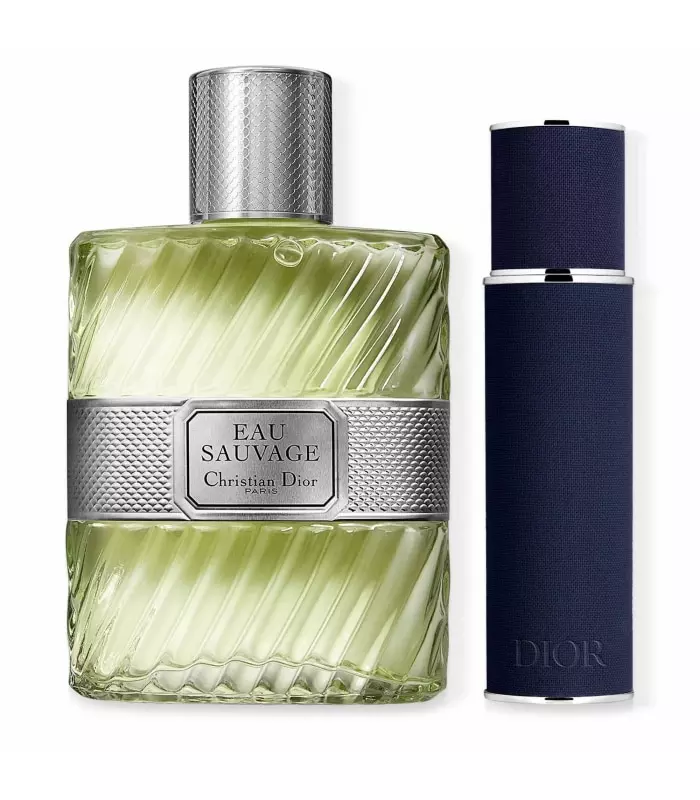 EAU SAUVAGE Coffret eau de toilette et vaporisateur de voyage