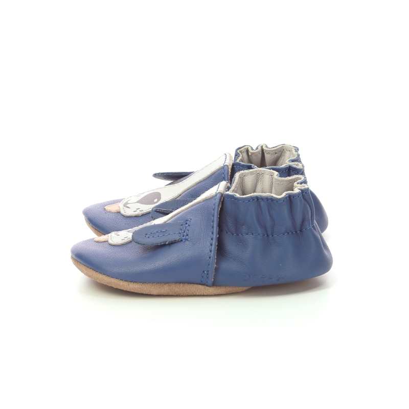 Chaussons cuir tannage vegetal Sweety Dog