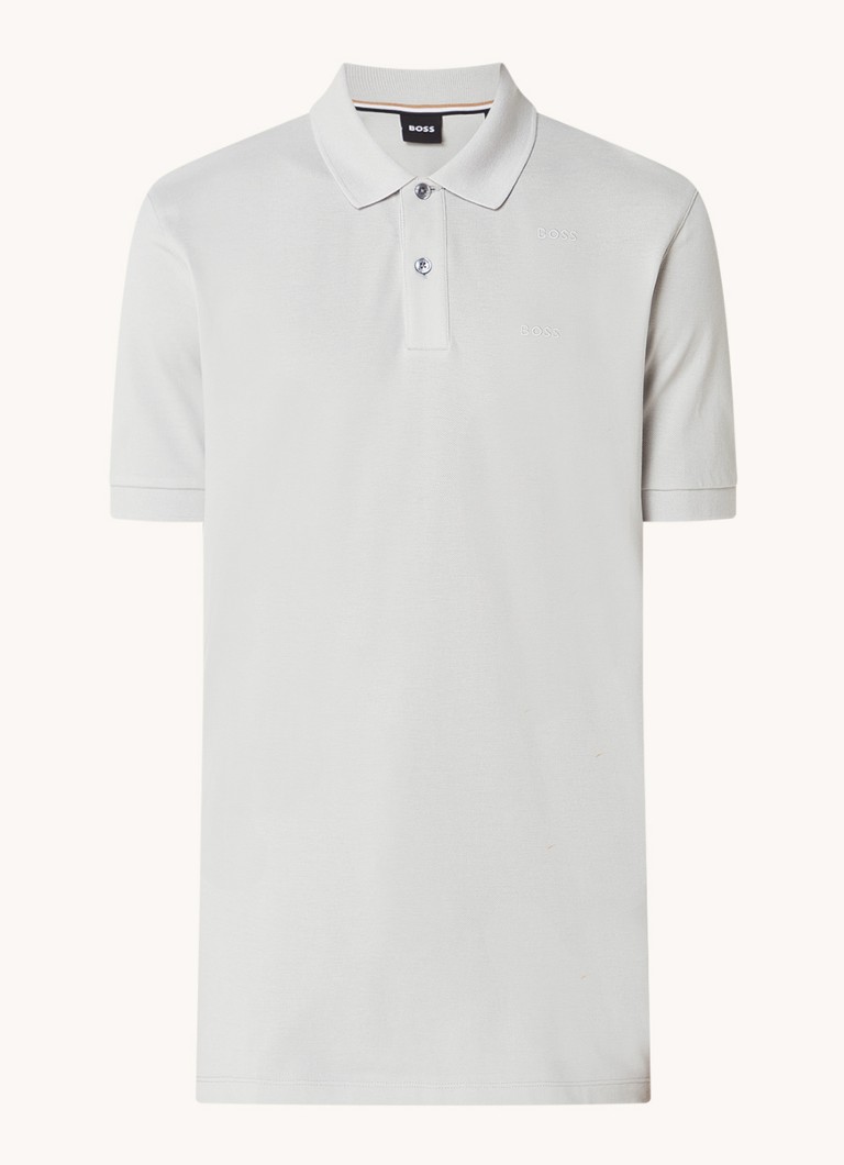 Polo HUGO BOSS Pallas de corte regular em algodão piqué