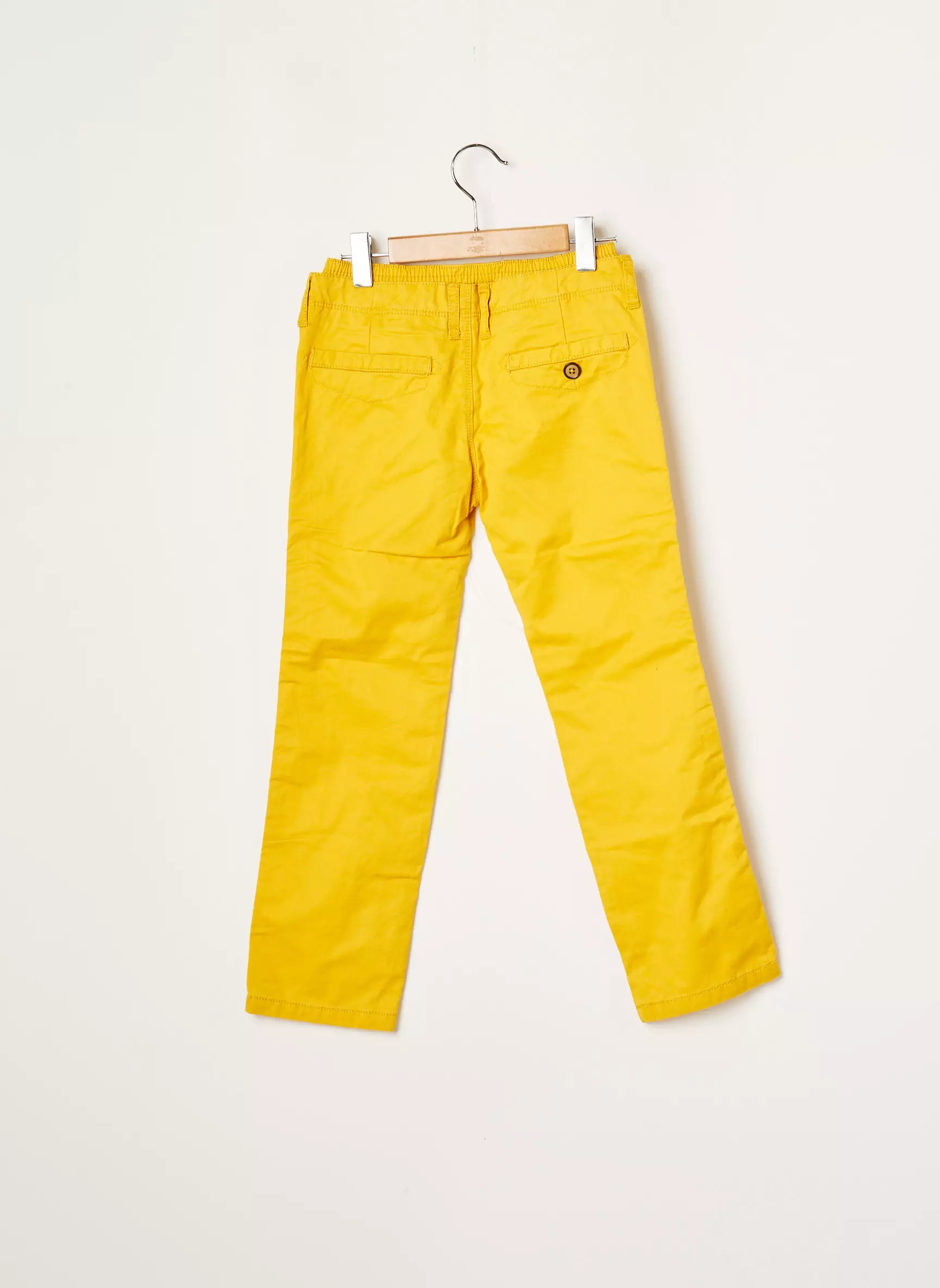 Catimini Pantalons Droits Garcon couleur jaune