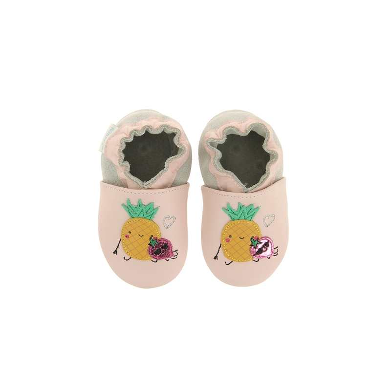 Chaussons cuir Holidays Fruits