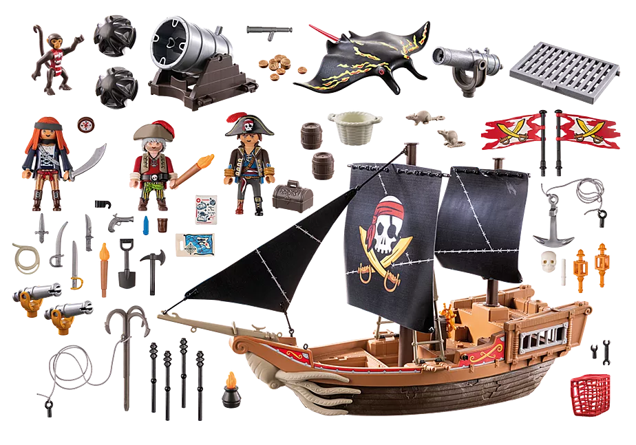 Gro&szlig;es Piratenschiff