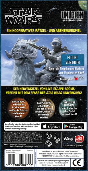 Unlock! - Star Wars: Flucht von Hoth (Einzelszenario)