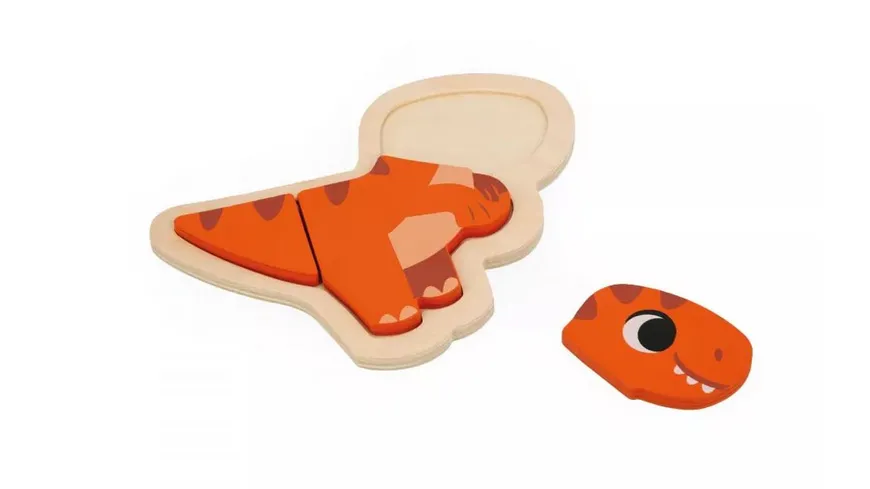 Janod - DINO - 4 EVOLUTIVE PUZZLES DINO