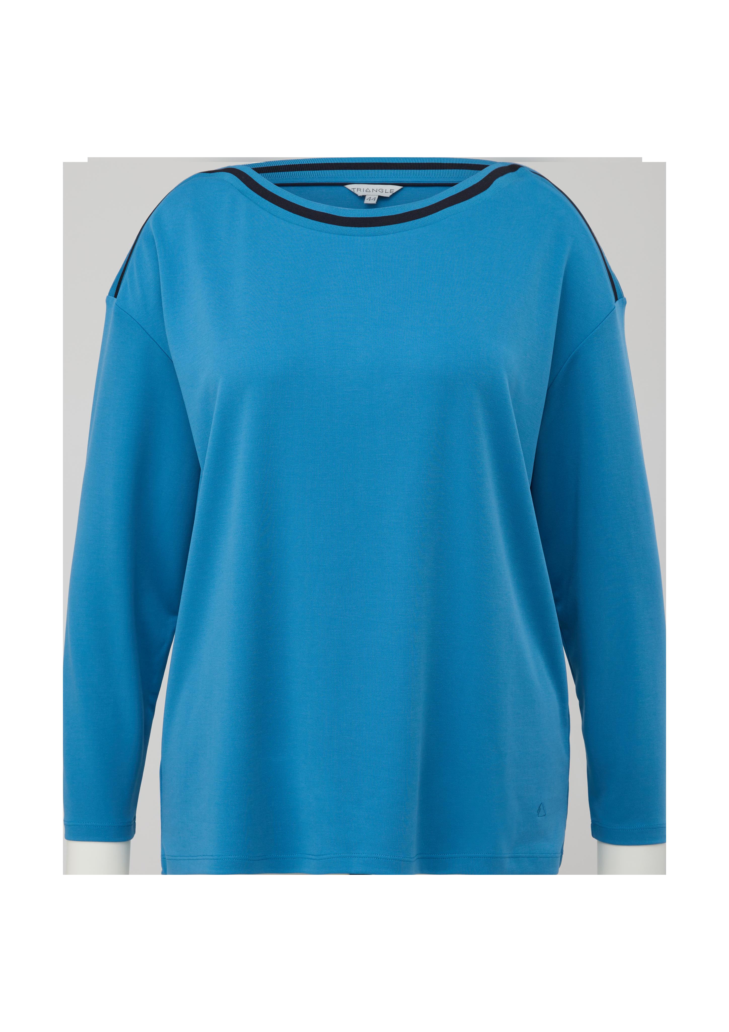 Longsleeve mit U-Boot-Ausschnitt  2129387-5428