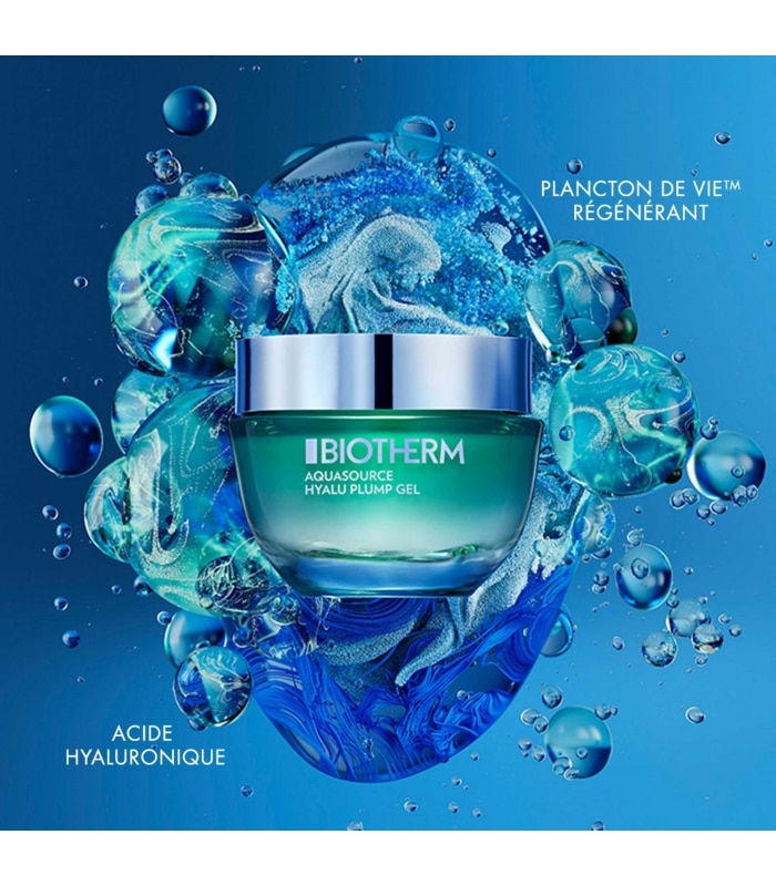 BIOTHERM-AQUASOURCE HYALU PLUMP GEL-Gel hydratant 48H à l'acide hyaluronique