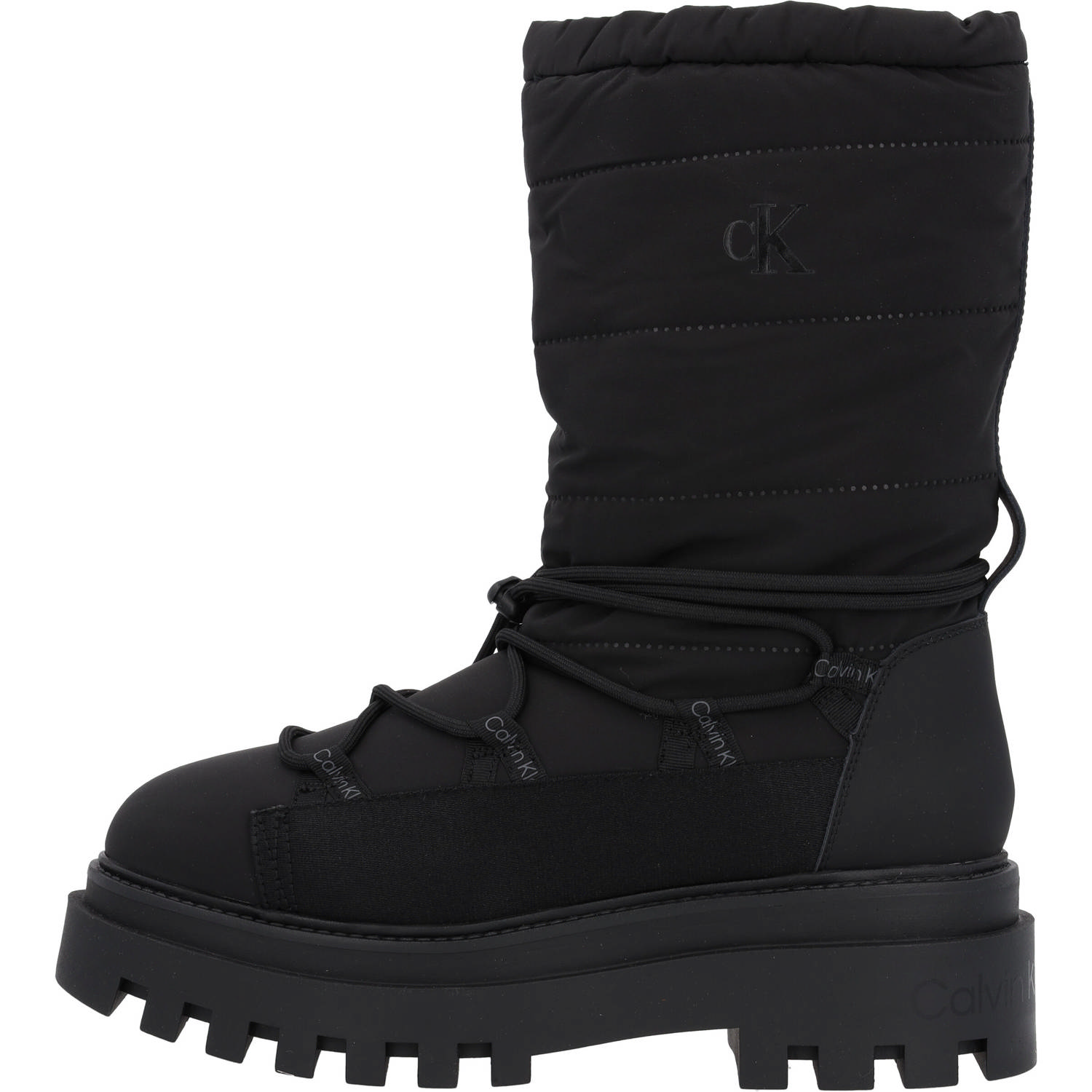 Calvin Klein YW0YW01146, Winterstiefel, Damen, Schwarz