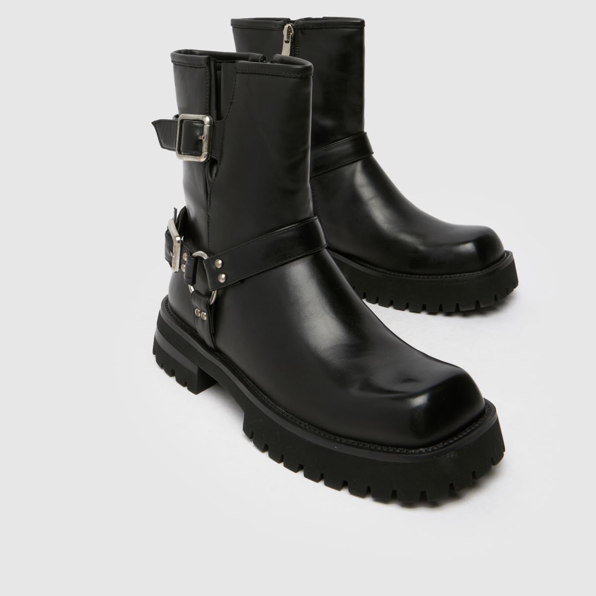 SIMMI – Milton – Svarta bikerboots
