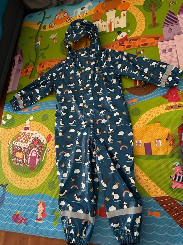 Frugi Schneeanzug in Blau günstig kaufen 98/104