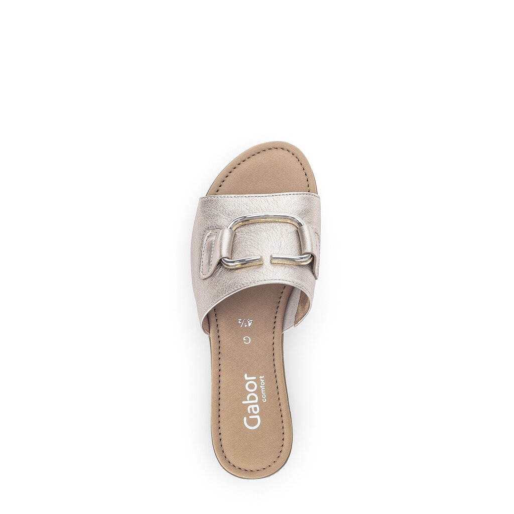 Gabor comfort Pantolette gold