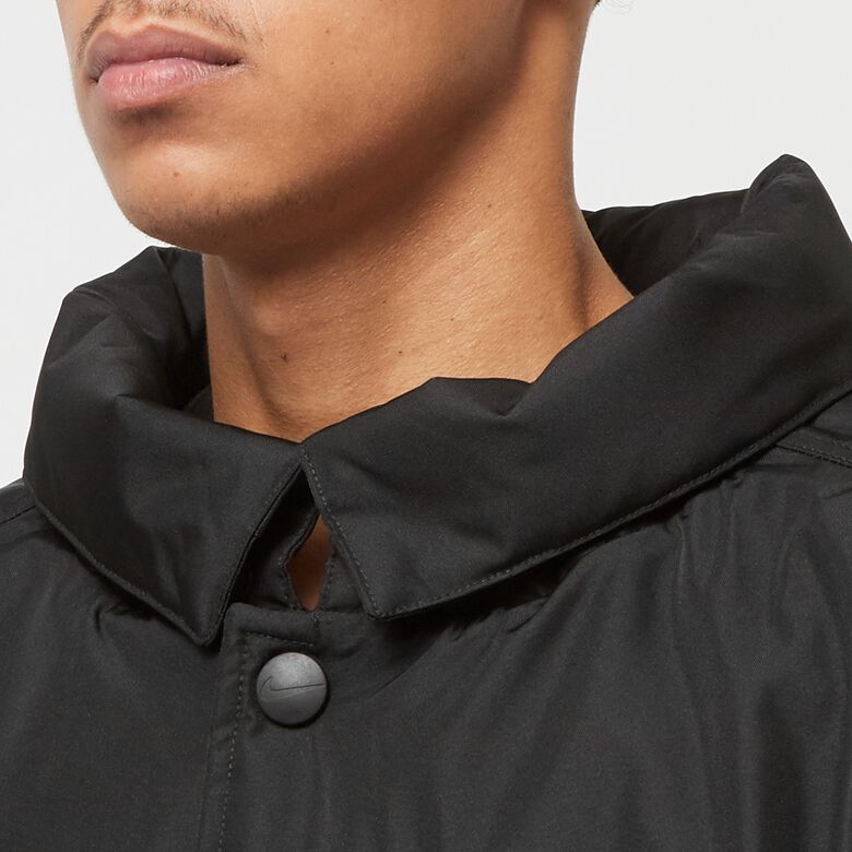 NIKE Solo Swoosh Puffer-Jacke black/white