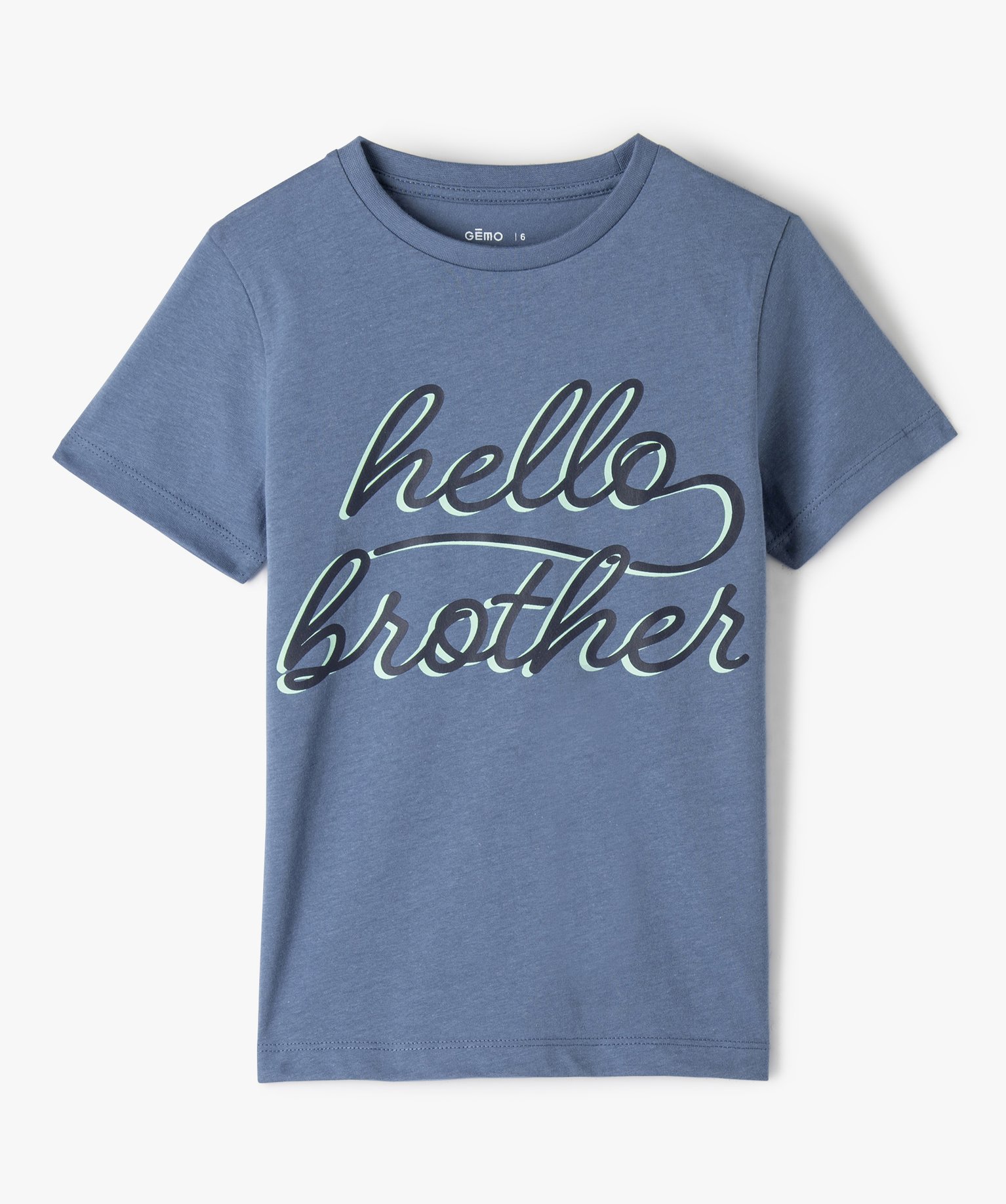 Tee-shirt Garçon à manches courtes imprimé | GEMO