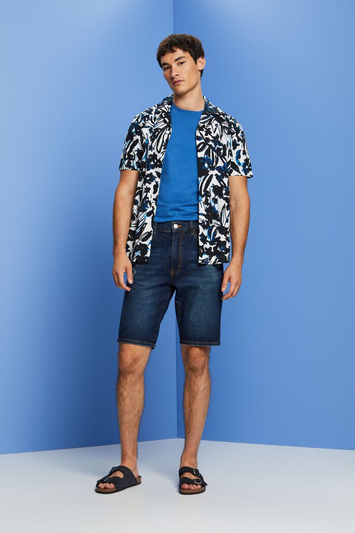 Jeans-Bermudashorts
