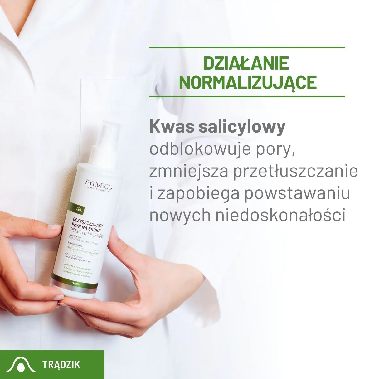 Sylveco Dermo fluid za čišćenje dekoltea i leđa
