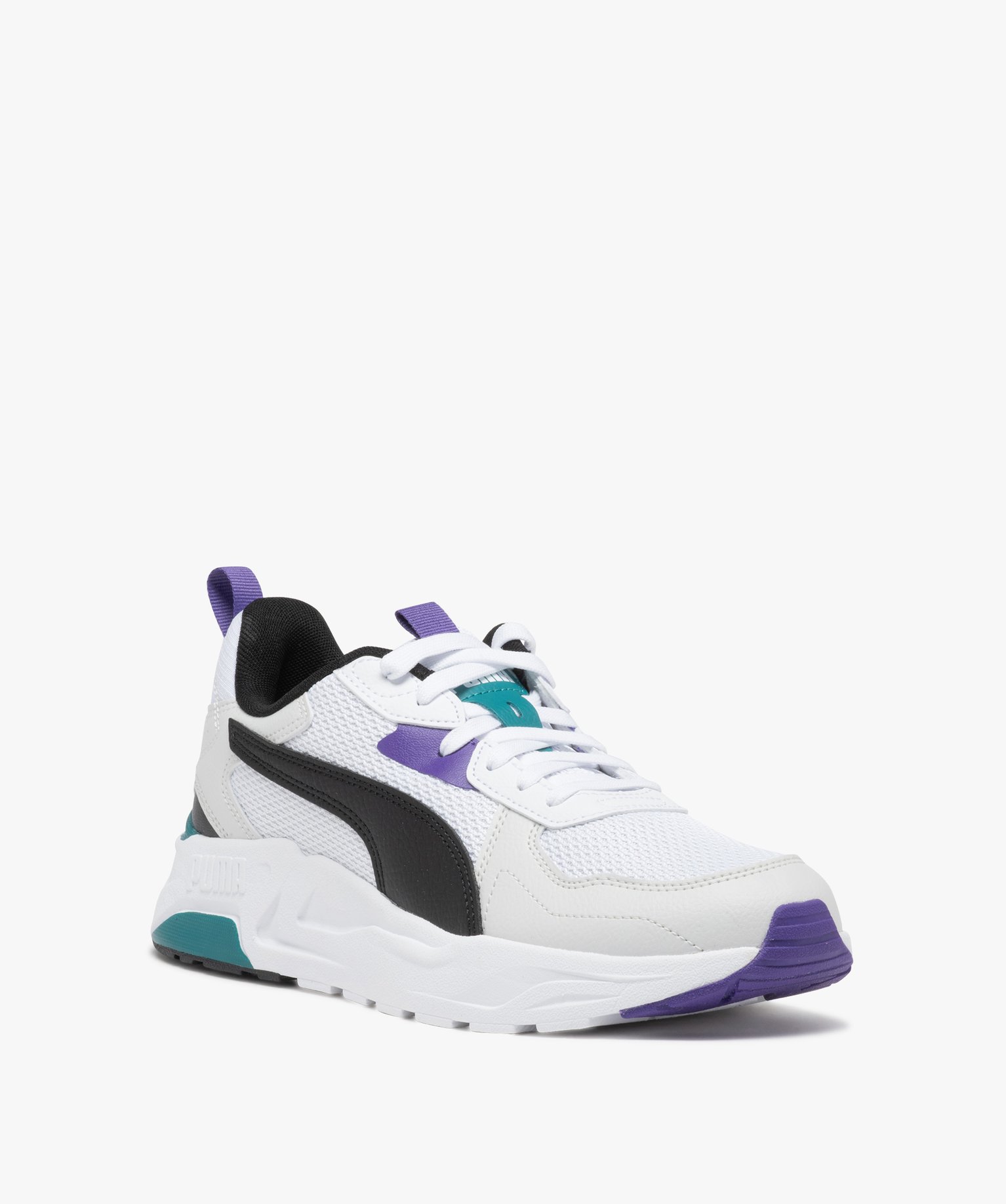 Baskets homme multicolores en mesh style running - Puma blanc | GEMO