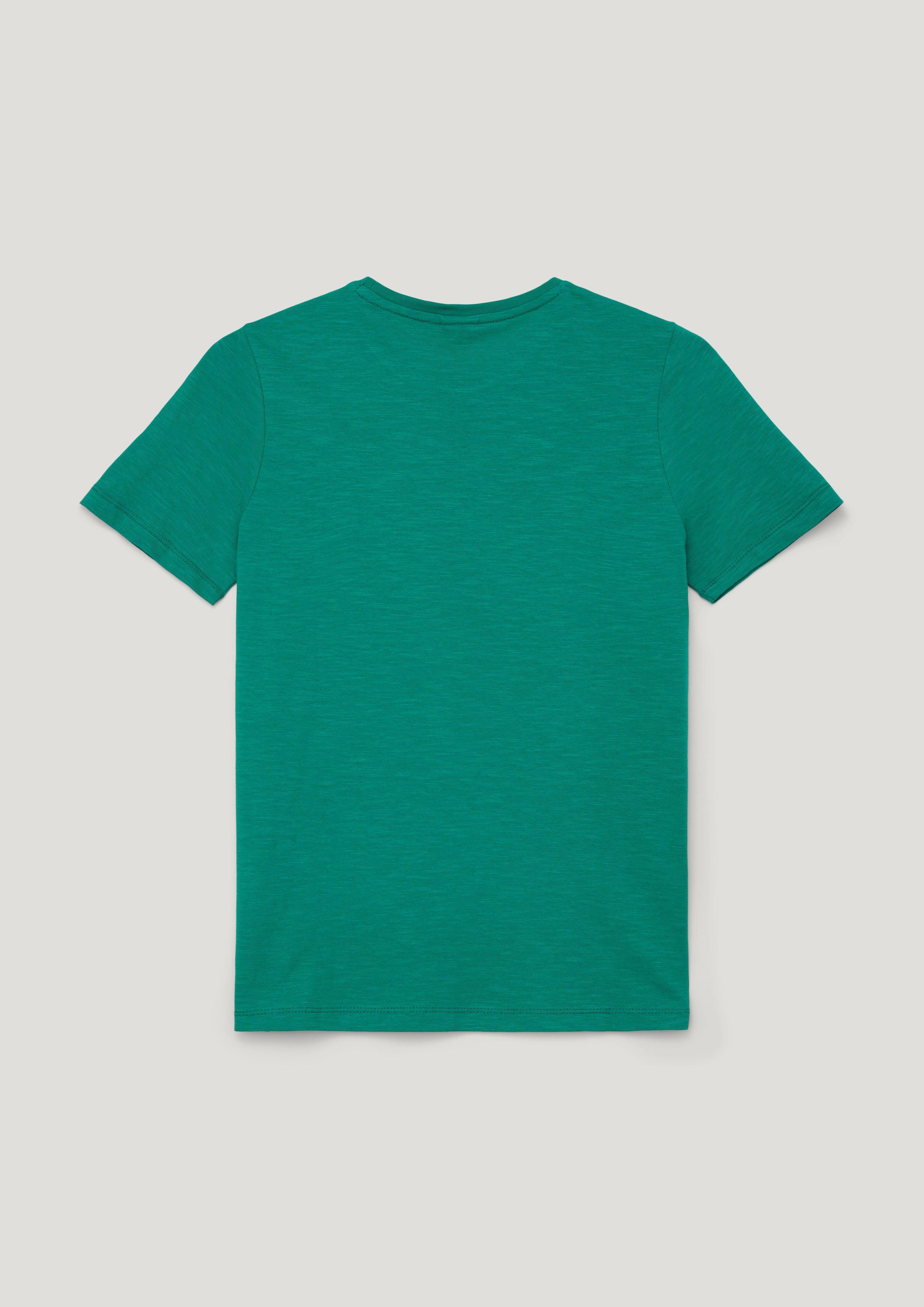 T-Shirt mit Flammgarnstruktur  2130507-7681