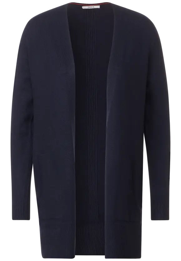 CECIL Cosy Melange Strickjacke