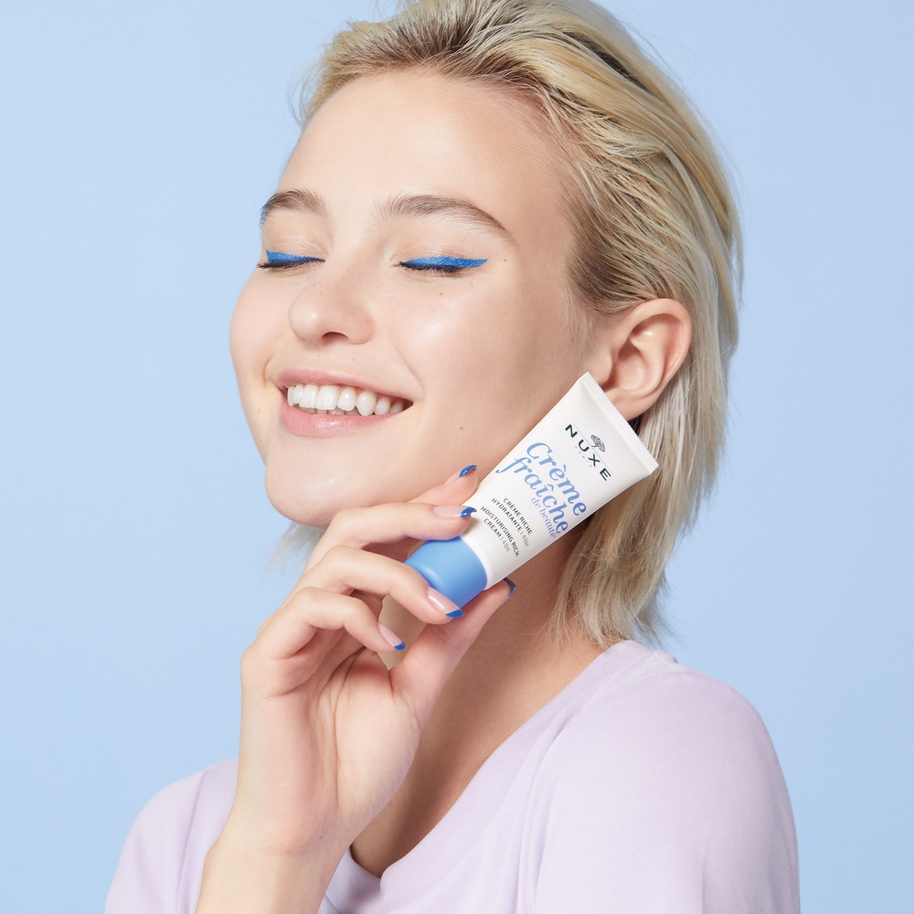 Nuxe Crème Riche Hydratante l 48h, Crème fraîche de beauté® 30ml Crème Hydratante