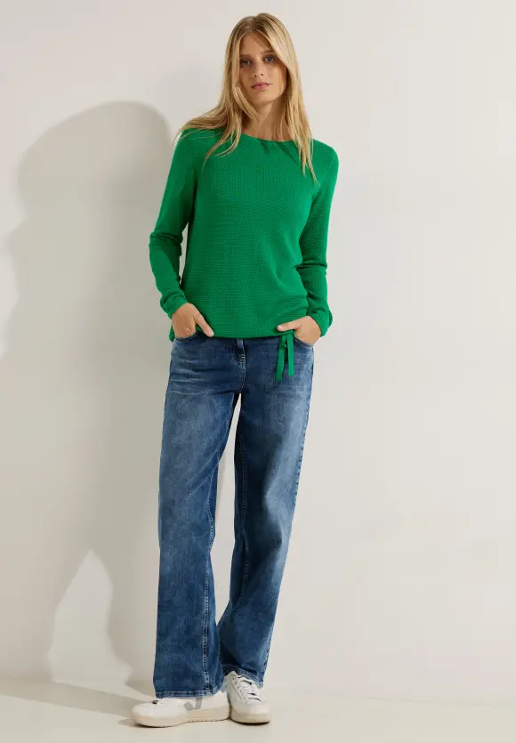 CECIL Pullover mit Struktur