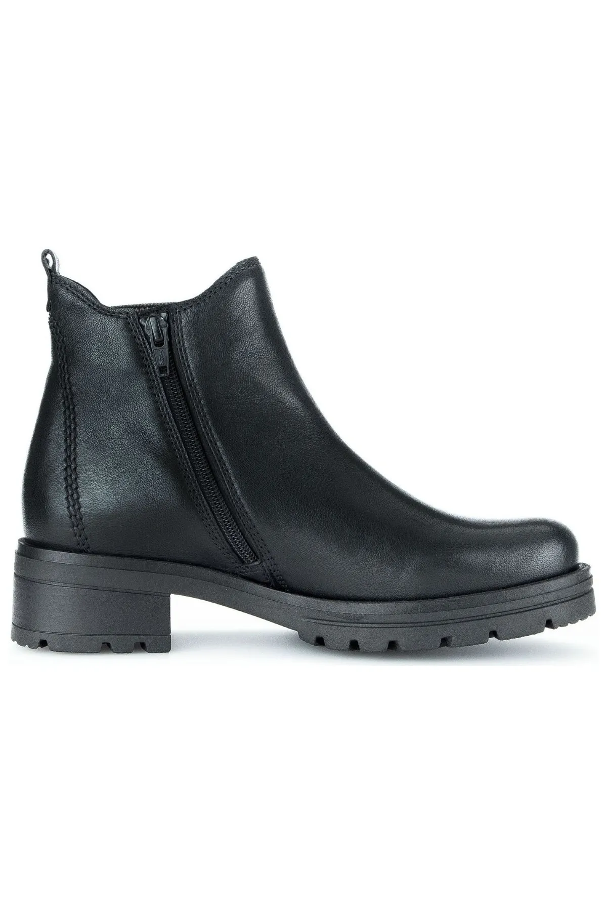 GABOR  Stiefelette - Schwarz - Flacher Absatz