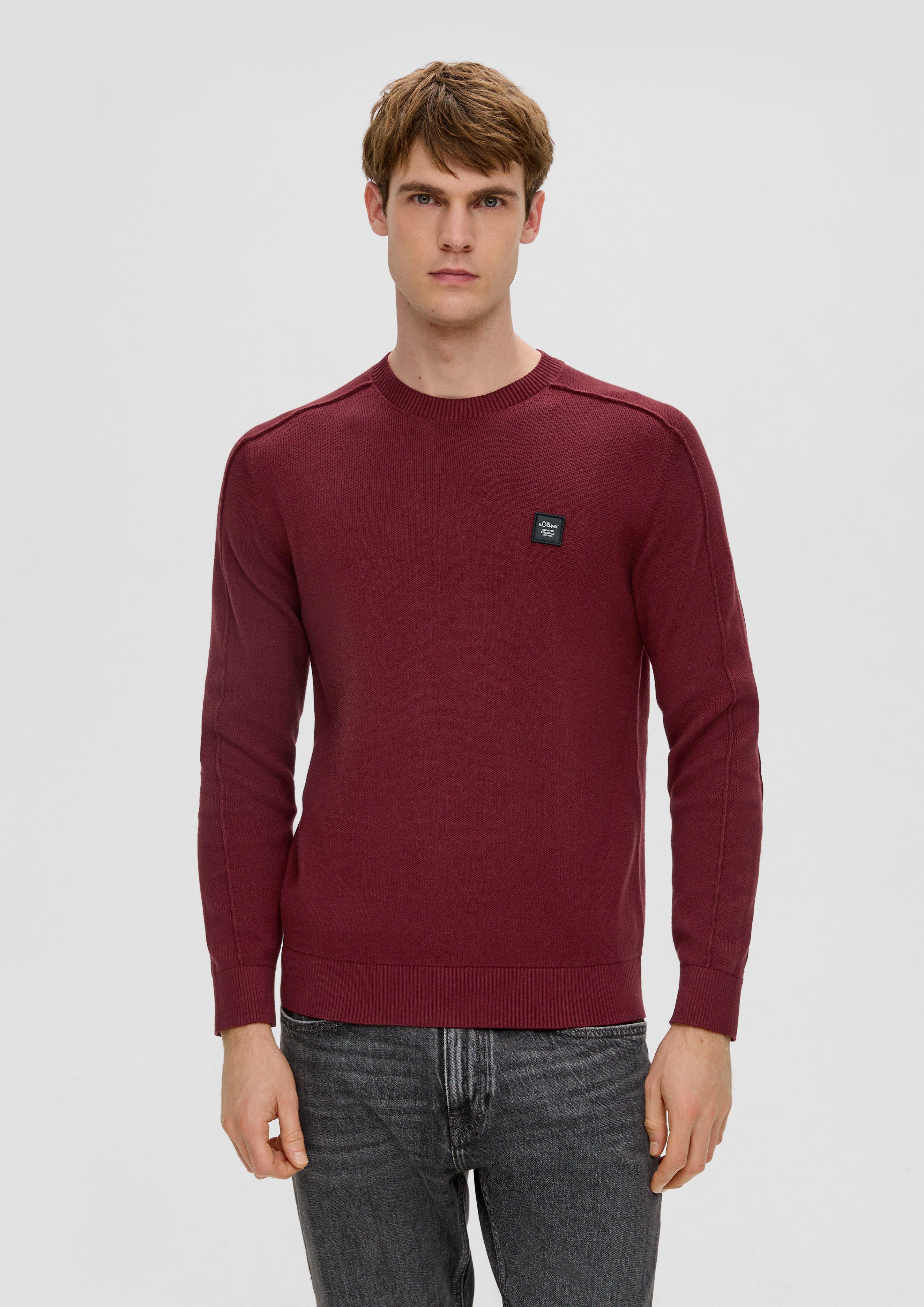 Weicher Strickpullover aus Baumwolle  2141329-3976