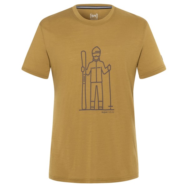 super.natural - Skieur Tee - Merinoshirt