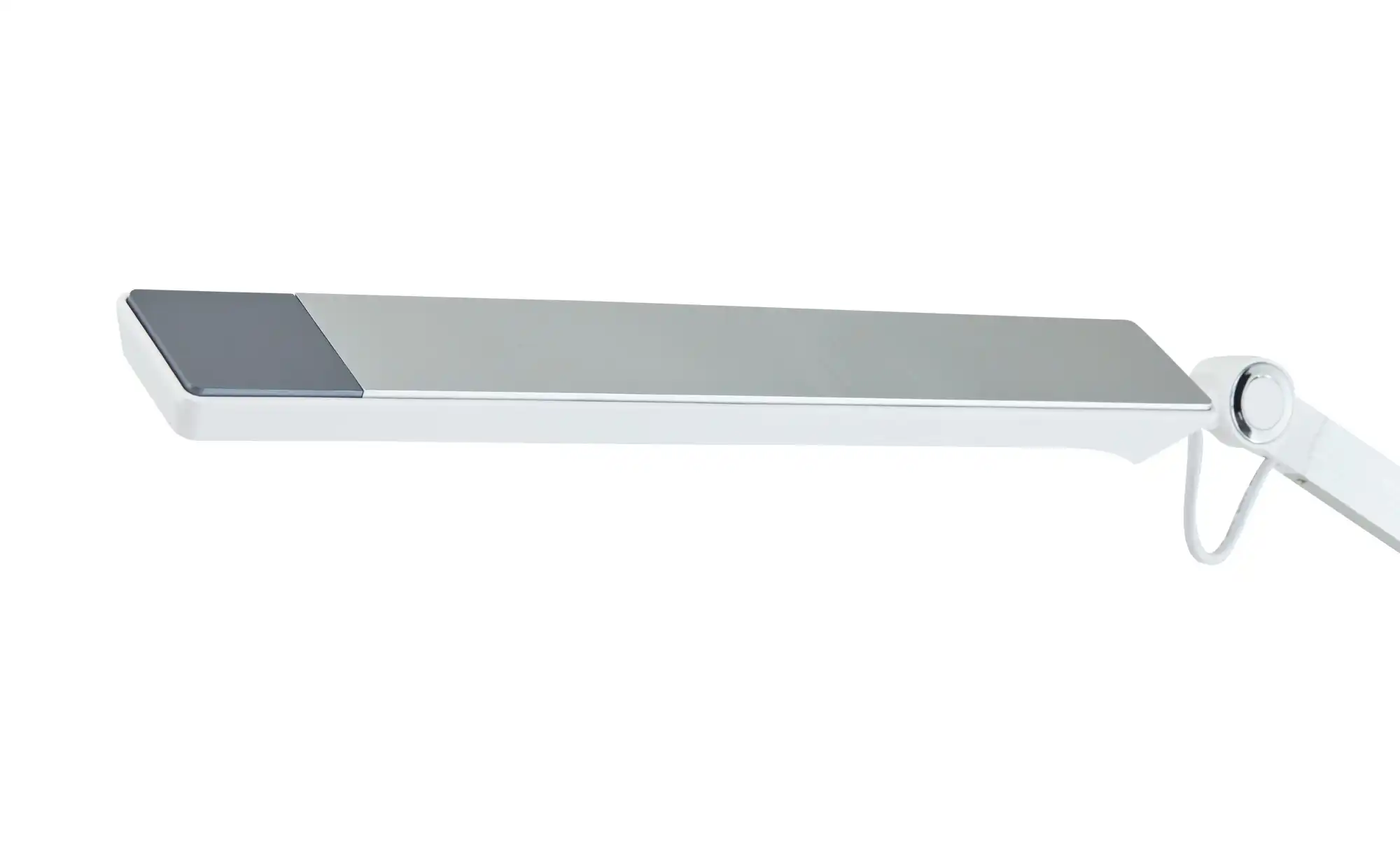 KHG LED-Klemmleuchte, 1-flammig, weiß mit Touchpad