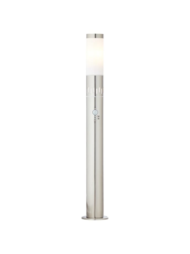 Brilliant Außenstandleuchte 80cm mit Bewegungsmelder Leigh ⌀ 12 cm in edelstahl günstig kaufen onesize
