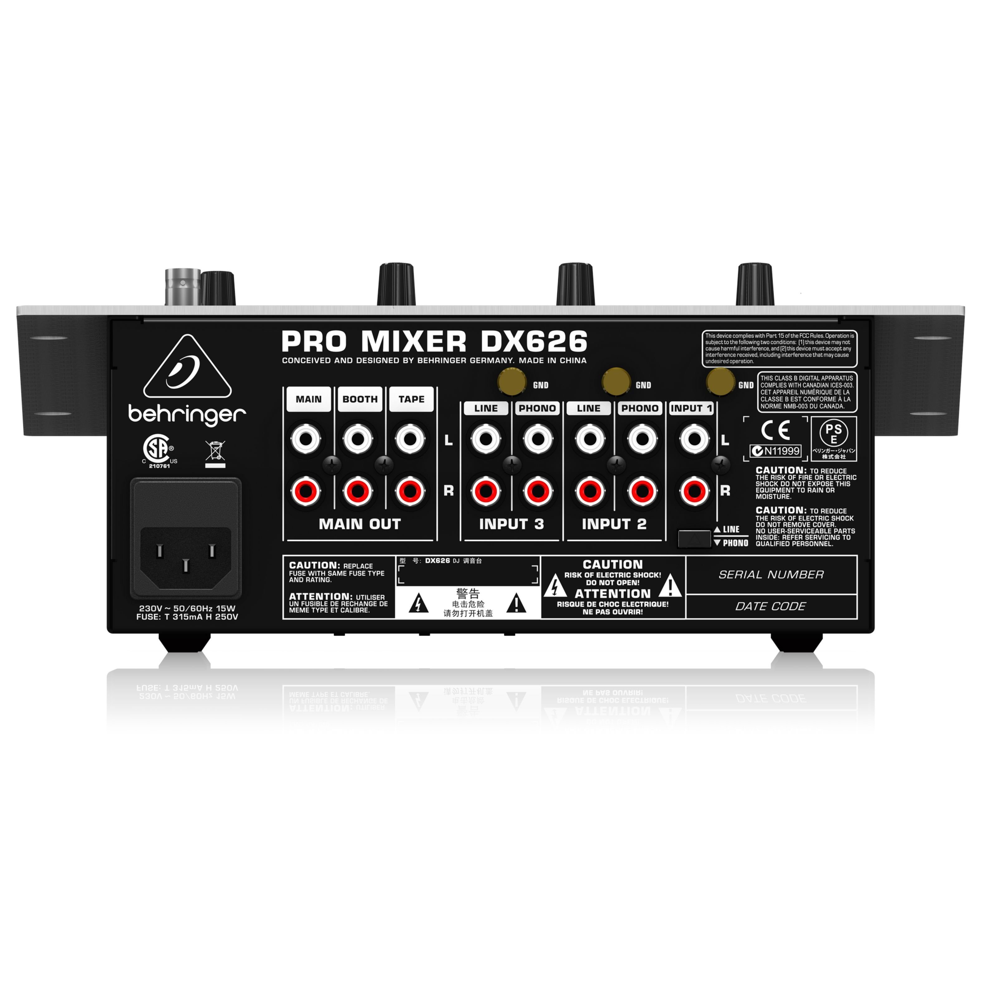 Behringer Mischpult, DX626 Pro