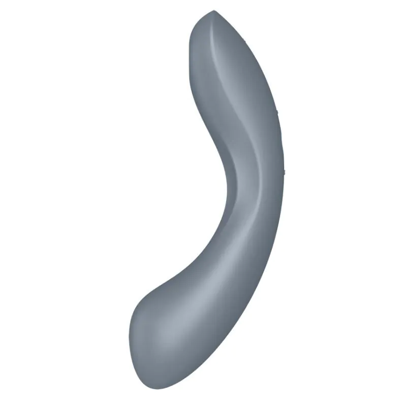 Satisfyer Curvy Trinity Massager Blågrå
