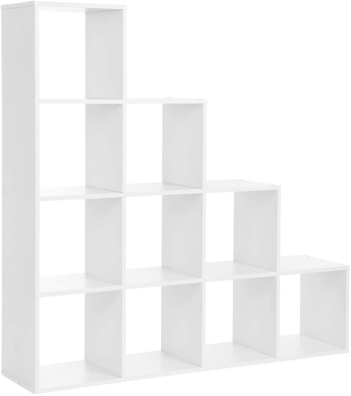 Vasagle Bücherregal mit 10 Würfeln, Weiß