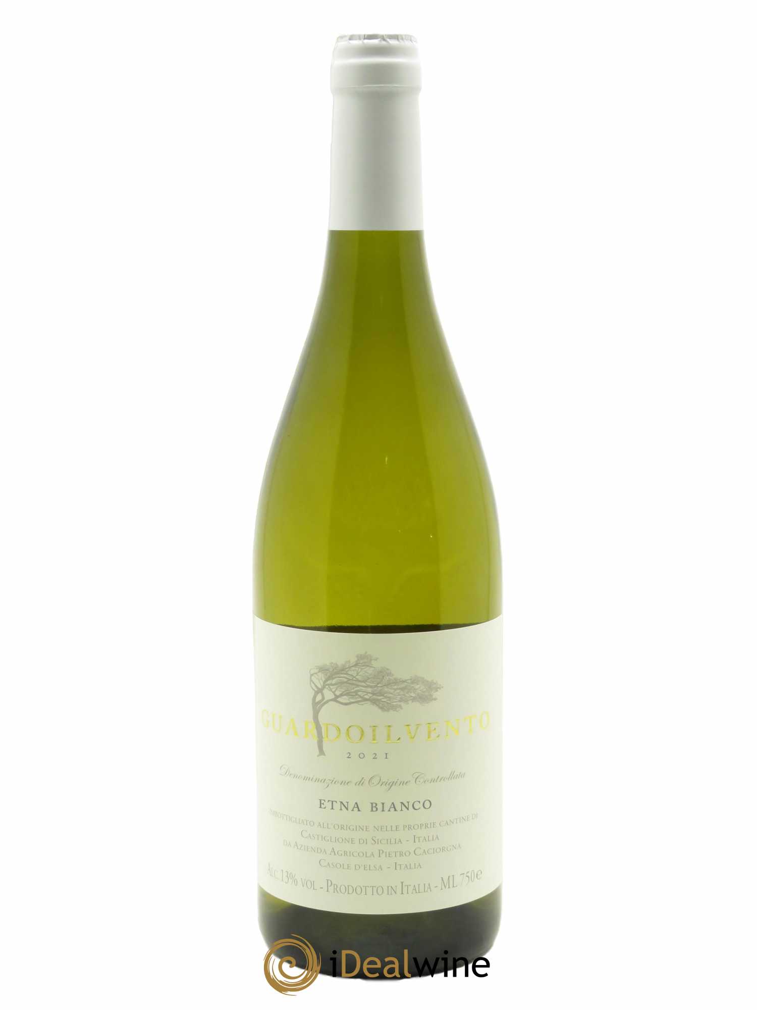 Etna Bianco DOC Azienda Agricola Pietro Caciorgna Guardoilvento  2021 - Lot de 1 Bouteille