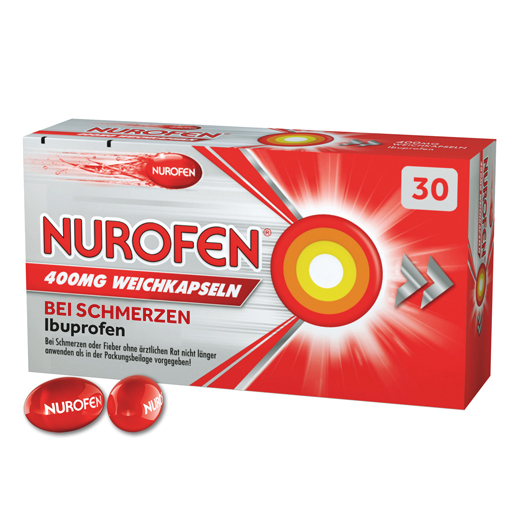 NUROFEN 400 mg Weichkapseln  30 St  Weichkapseln
