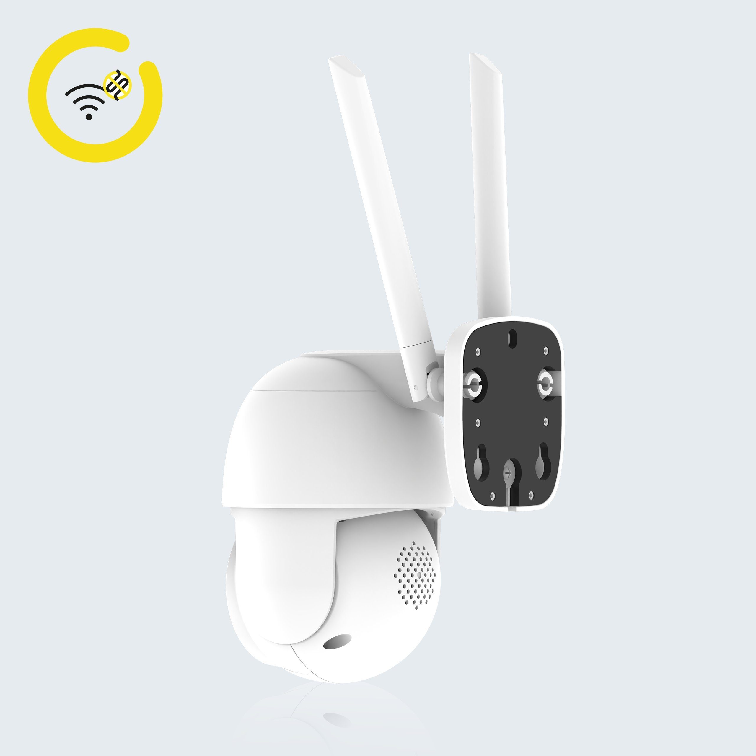 Overmax Camspot 4.0 PTZ Überwachungskamera (innerbereich, Externer Bereich, Full HD, Wifi, Farbenachtmodus, 350 Grad, Auto-Tracking)