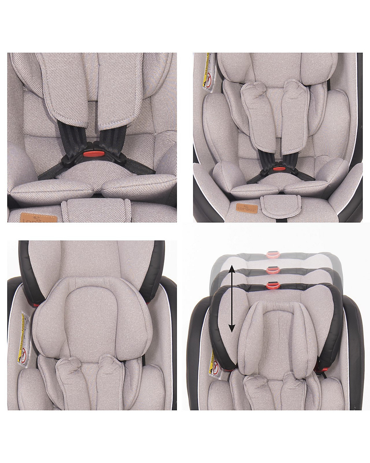Kindersitz Nebula Gruppe 0+/1/2/3 (0-36 kg) Isofix Kindersitze