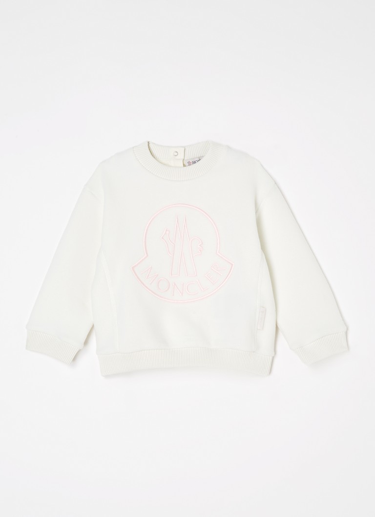 Maglione Moncler con logo ricamato