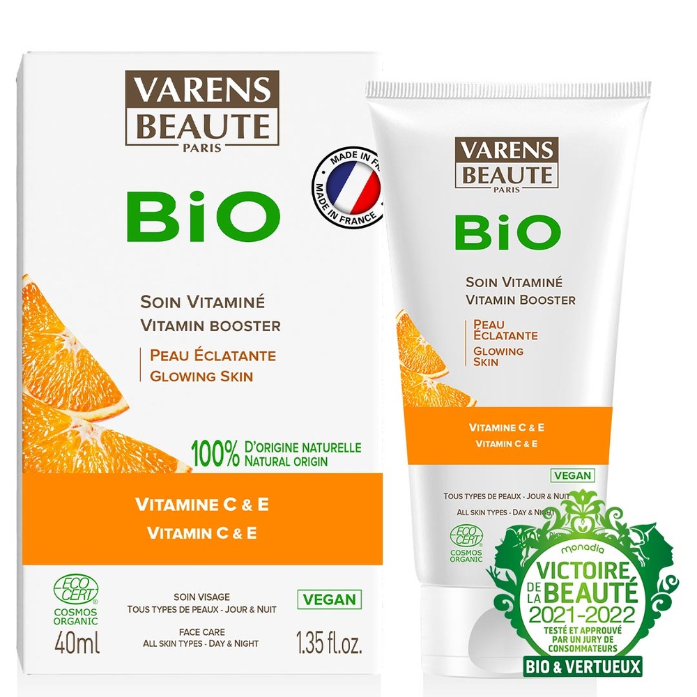 Varens beauté Soin Vitaminé BIO Peau Éclatante