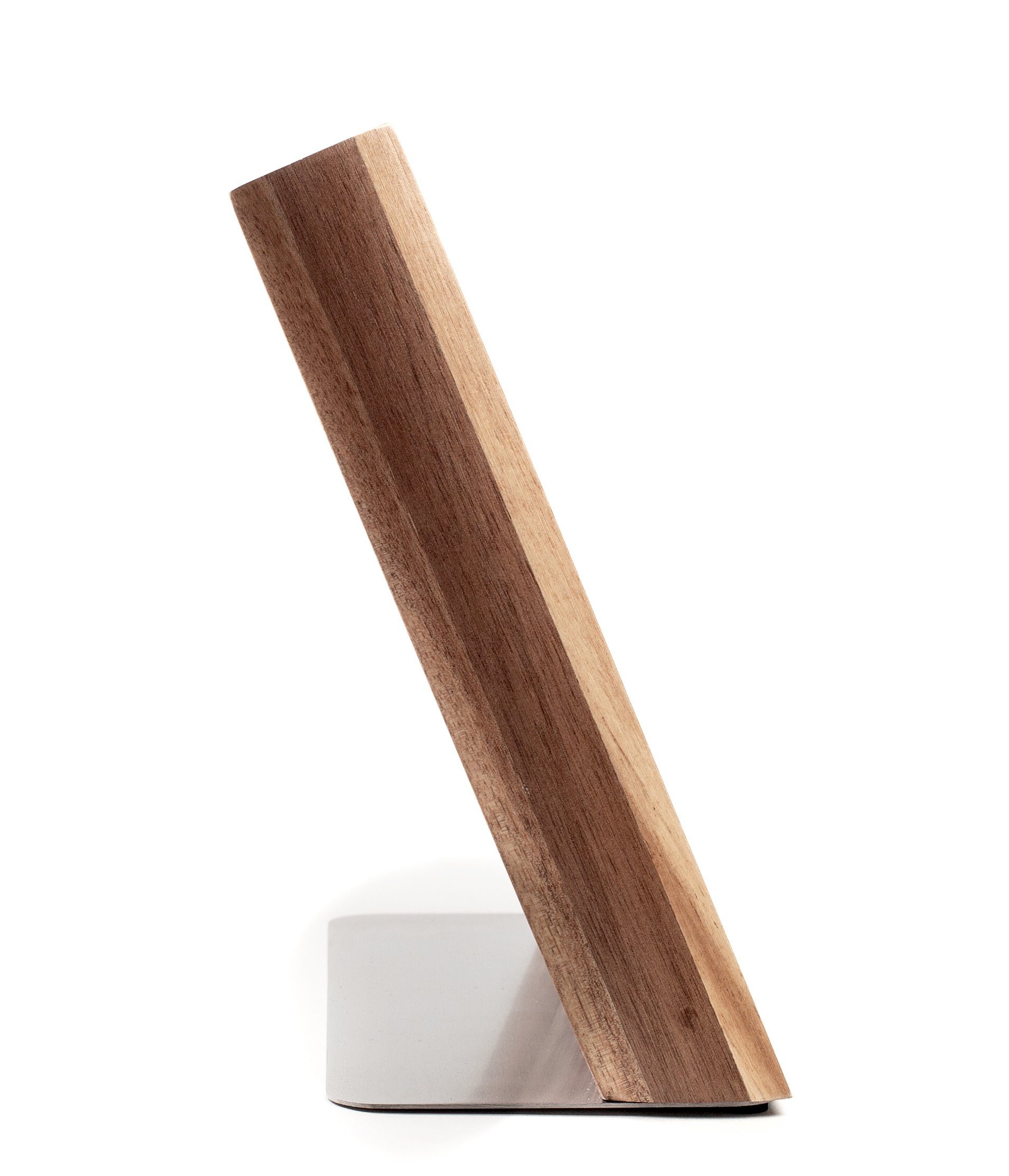 Hanseküche Magnet-Messerblock Messerhalter magnetisch – Magnetischer Messerblock (1tlg), Stabiler Stand mit Gummifüßen