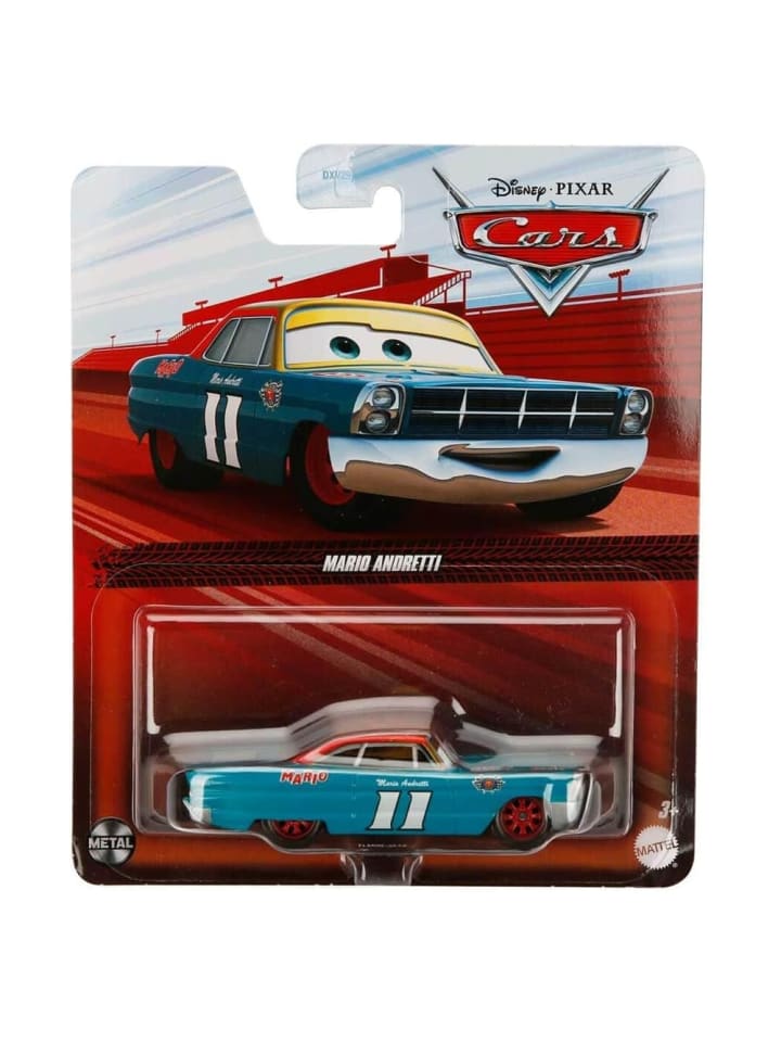 Disney Cars Mario Andretti | FLM08 | Disney Cars | Die-Cast 1:55 | Fahrzeug Auto günstig kaufen onesize