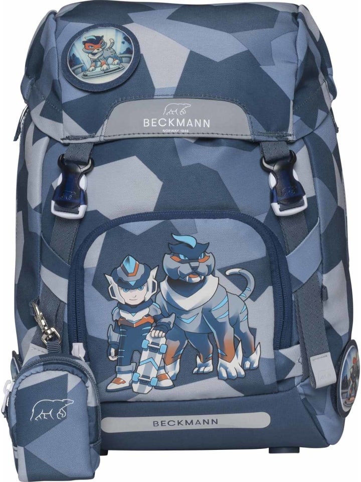 BECKMANN Beckmann Schulranzenset Classic 22 - 6-Tlg. Set Tiger Race günstig kaufen onesize