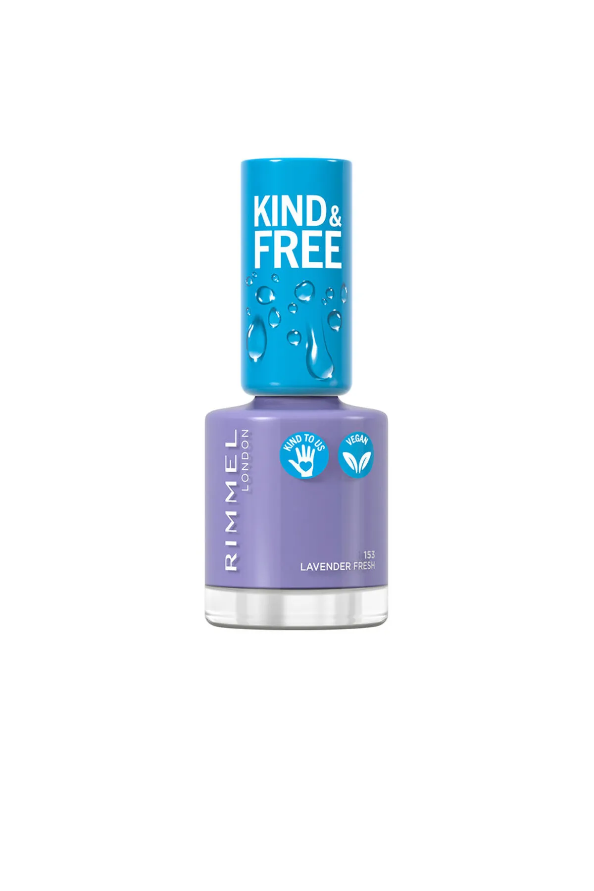 RIMMEL LONDON  Kind & Free Nagellack Nr. 153-Lavendel Hell, 8 ml