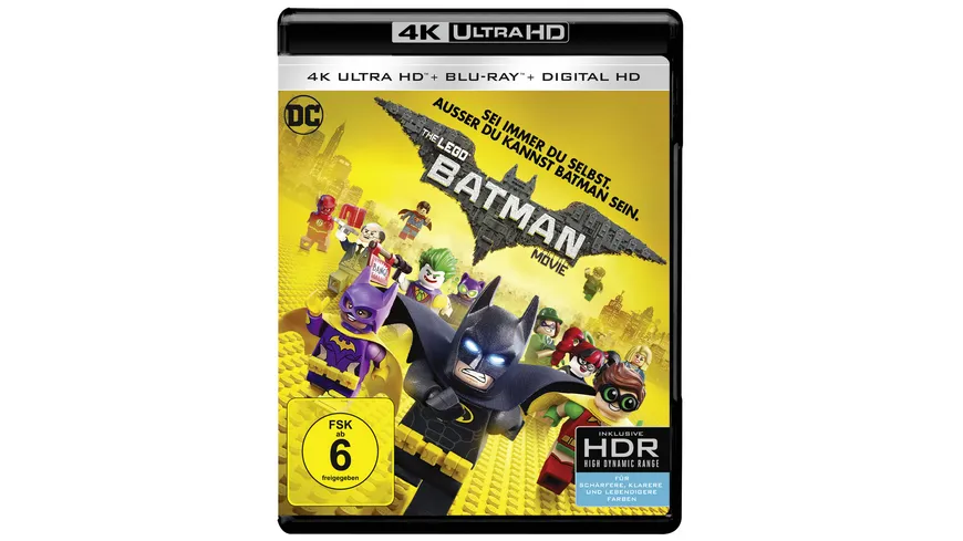 The Lego Batman Movie  (4K Ultra HD) (+ Blu-ray)