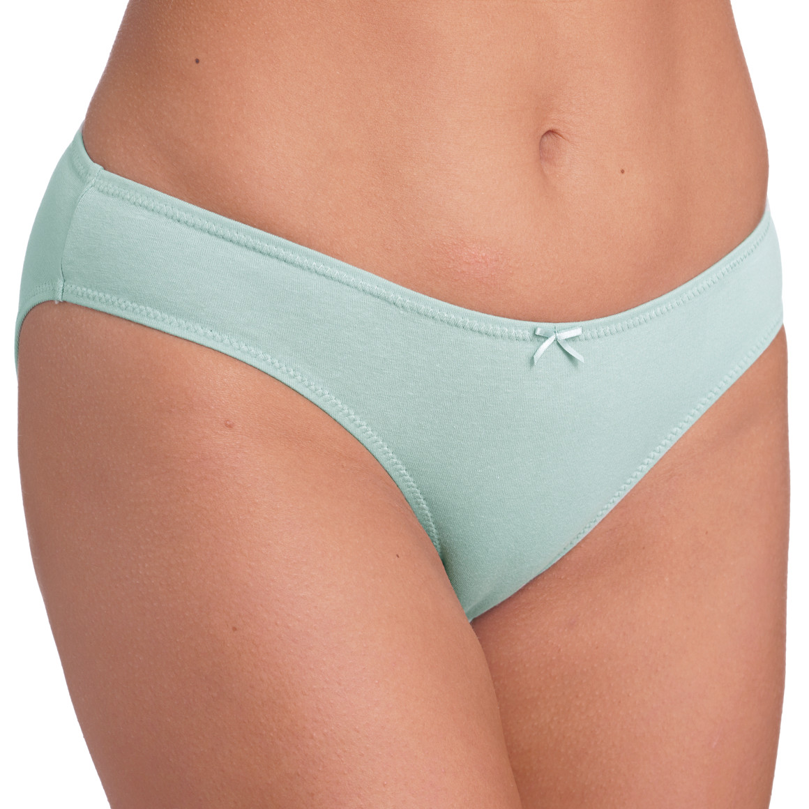 5 Damen Slips im Muster-Mix