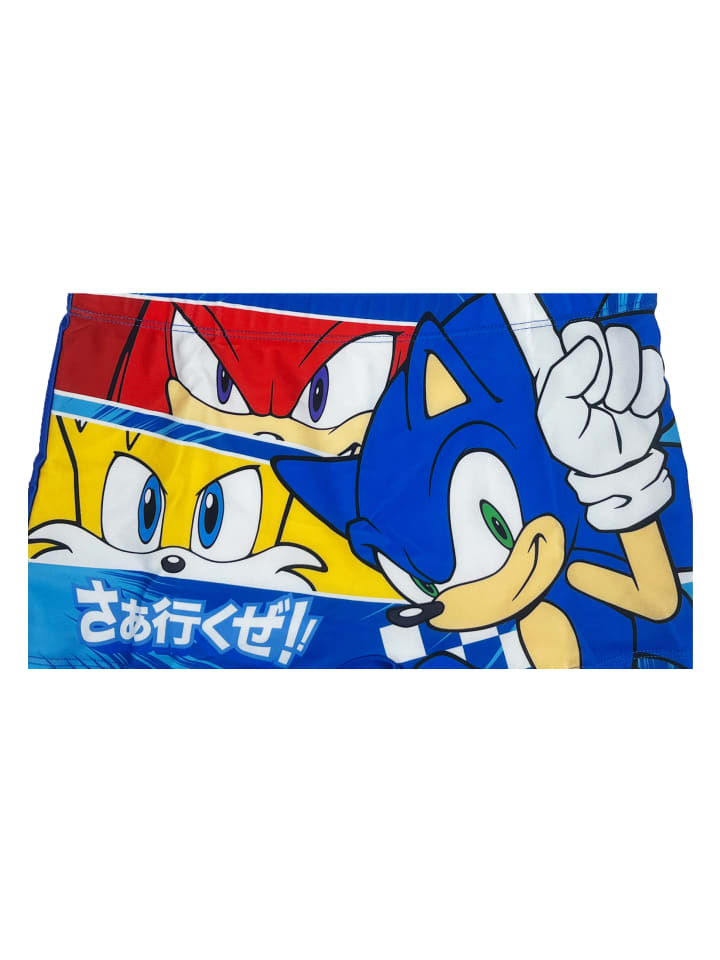 Sonic Badehose Sonic Tails Shorts in Blau günstig kaufen