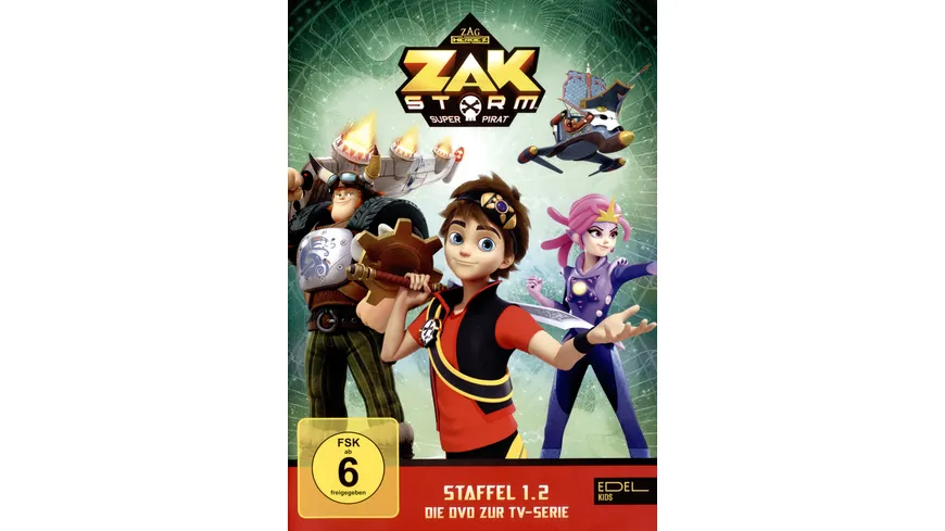 Zak Storm - Staffel 1.2 - Die DVD zur TV-Serie  [2 DVDs]
