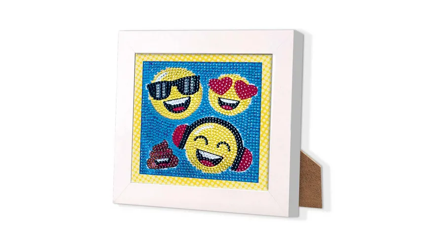 CRAZE DIAMONDZ CRSYTAL PAINTING Starter Set Funny Faces