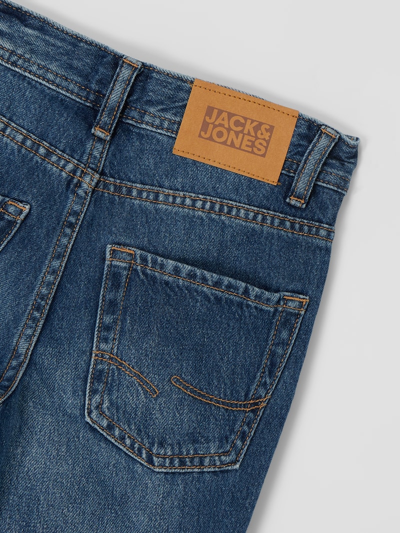 Regular Fit Jeans aus Baumwolle Modell 'Clark' in blau