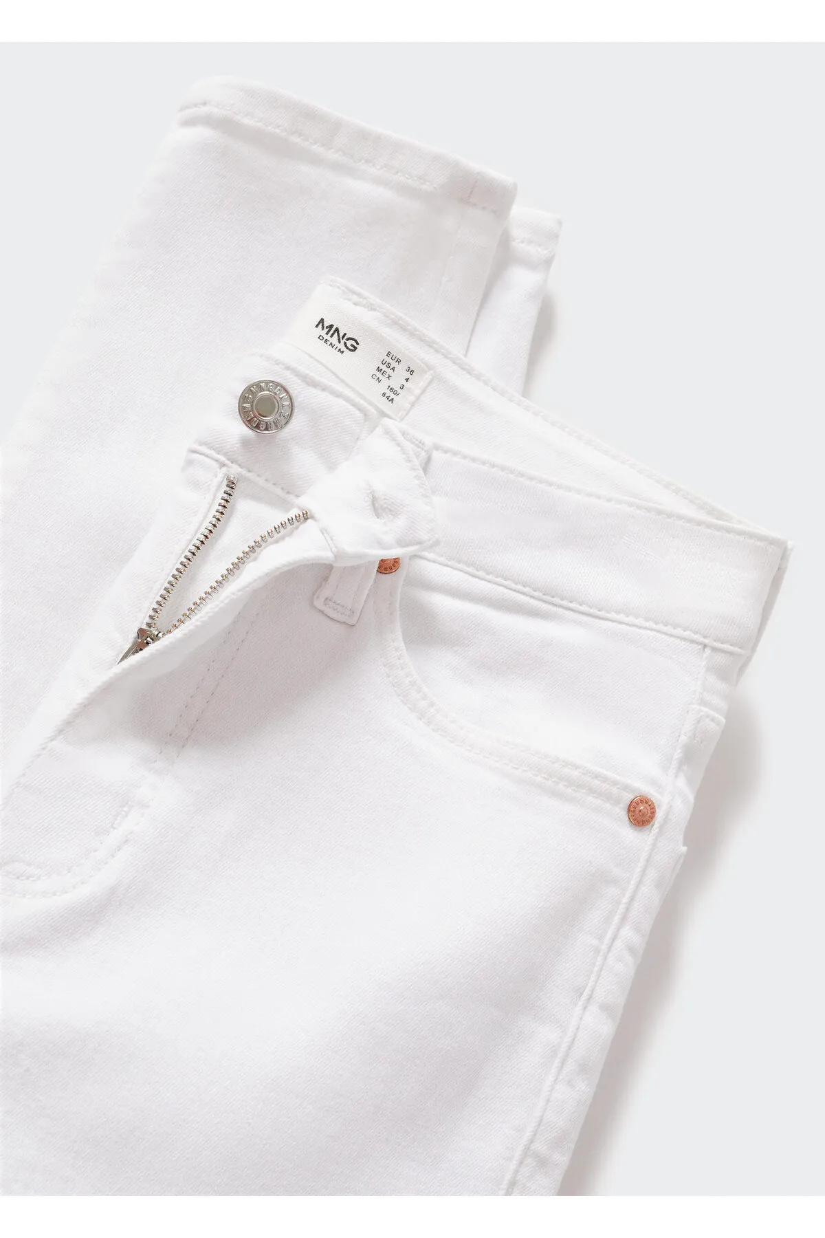 MANGO  Weiße Damenjeans 37040353