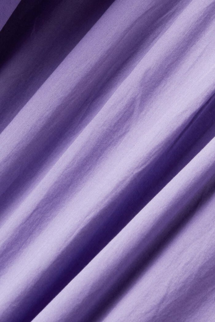 Hemdkleid aus Baumwolle mit Bindegürtel